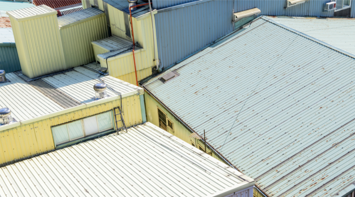 Installations photovoltaïques sur des toits complexes