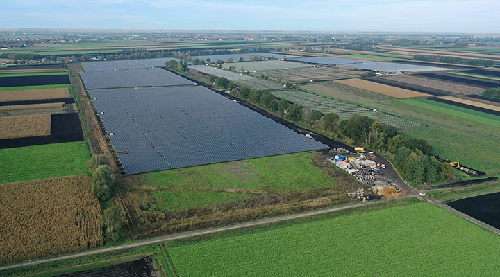 Delta fornisce inverter per il più grande   impianto fotovoltaico montato a terra del sud della Germania