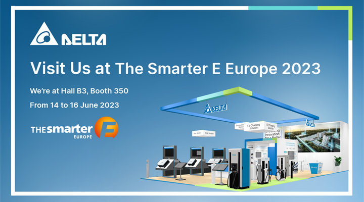Delta showcases smart energy solutions at The Smarter E Europe trade show